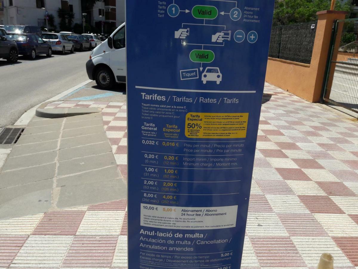 Apartamento Sol- Fanals Apartman Lloret de Mar Kültér fotó